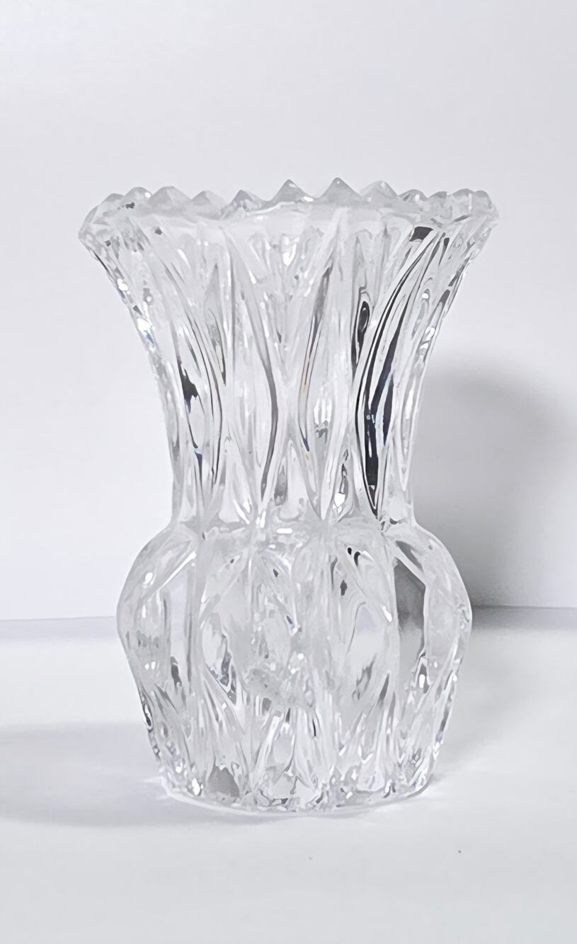 Vintage Princess House Lead Crystal 3” Miniature Bud Vase